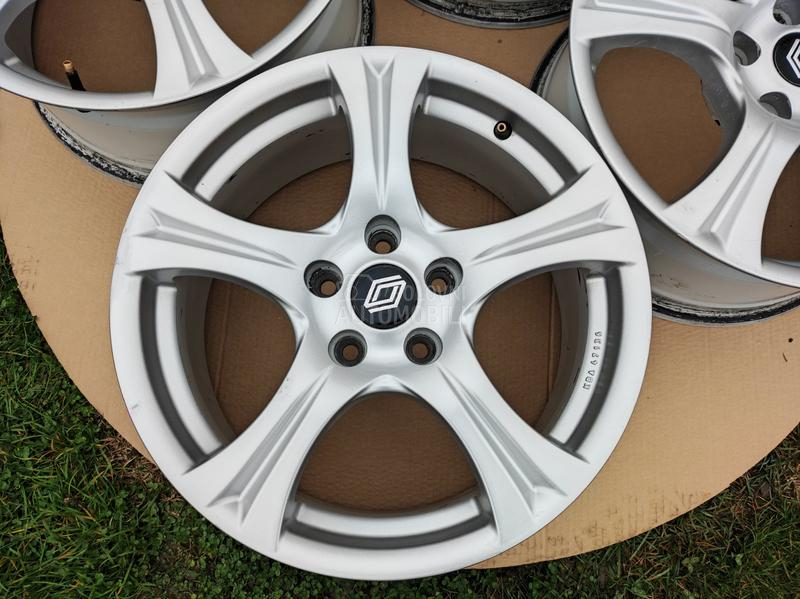 Aluminijumske felne reno nissan toyota 17" 5 x 114.3
