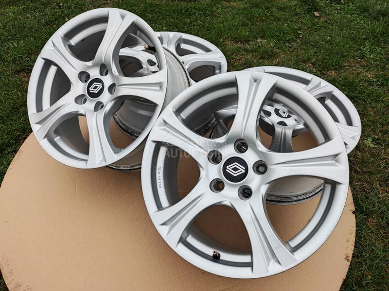 Aluminijumske felne reno nissan toyota 17" 5 x 114.3