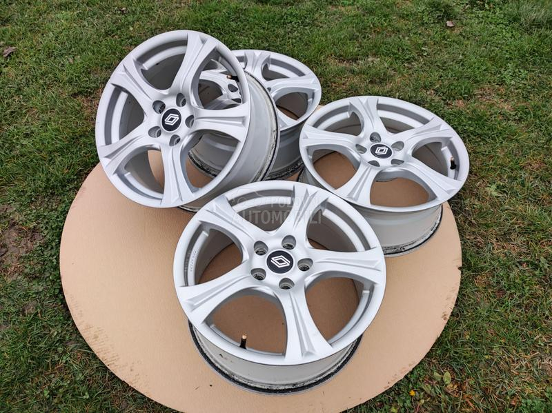 Aluminijumske felne reno nissan toyota 17" 5 x 114.3