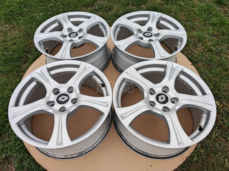 Aluminijumske felne reno nissan toyota 17" 5 x 114.3