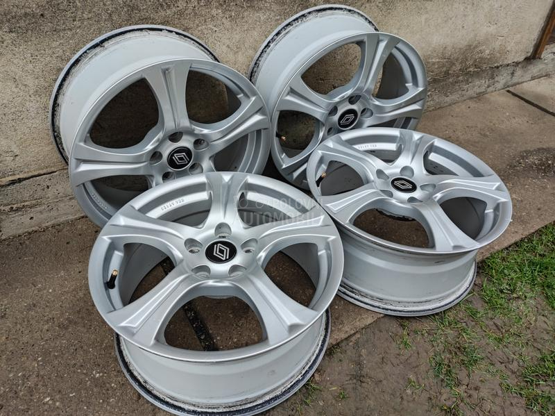 Aluminijumske felne reno nissan toyota 17" 5 x 114.3