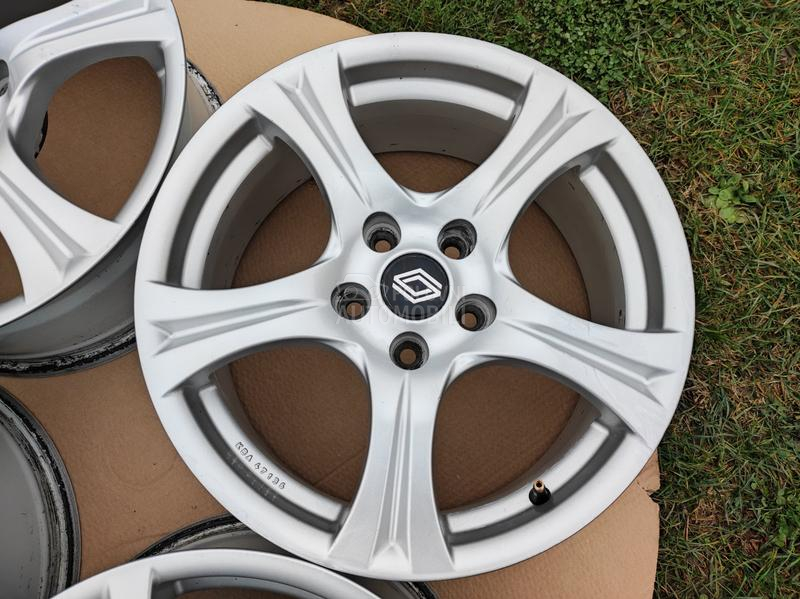 Aluminijumske felne reno nissan toyota 17" 5 x 114.3