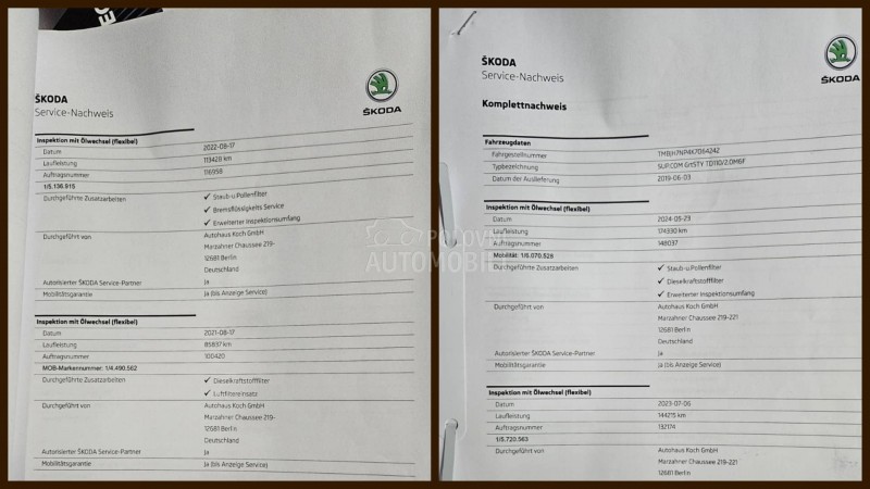 Škoda Superb 2.0 TDI