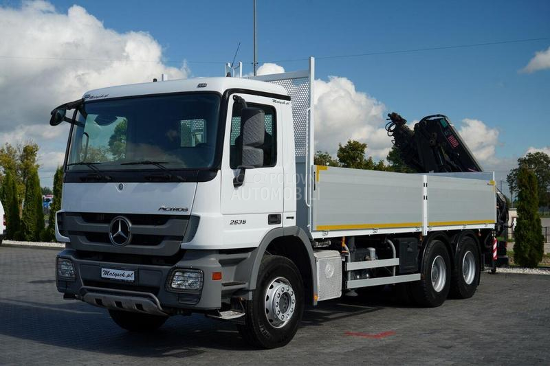Mercedes Benz ACTROS 2636/Kran/IMP3075