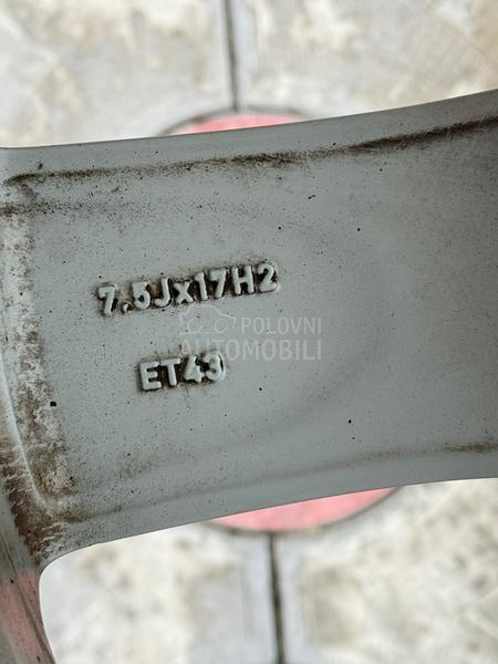 Aluminijumske felne  17" 5 x 112