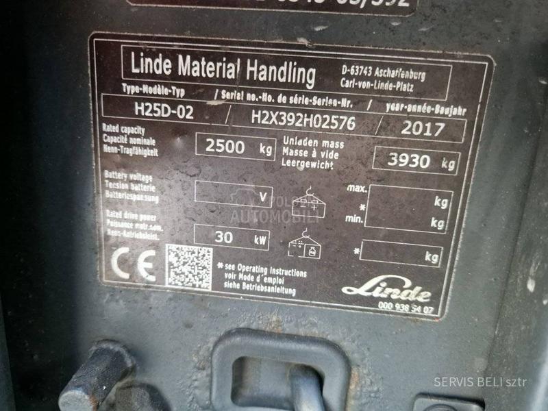 Linde H25D