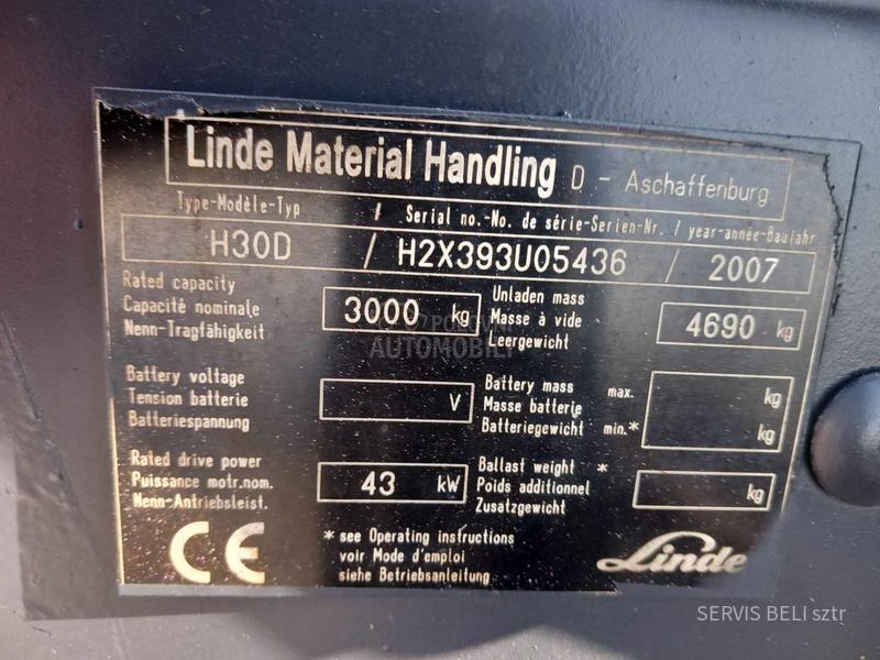 Linde H30D