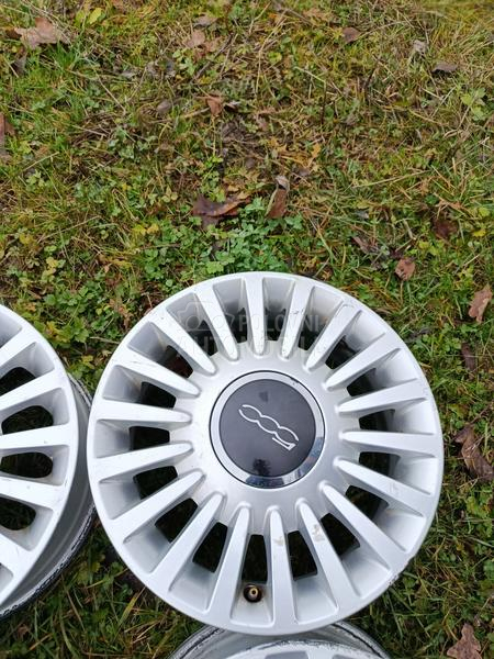 Aluminijumske felne Fiat 500 15" 4 x 98