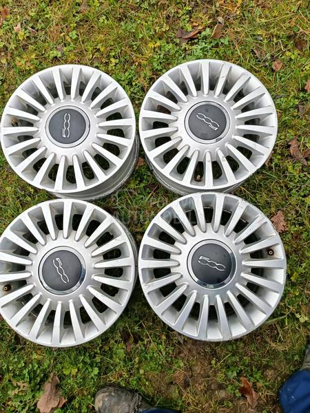 Aluminijumske felne Fiat 500 15" 4 x 98