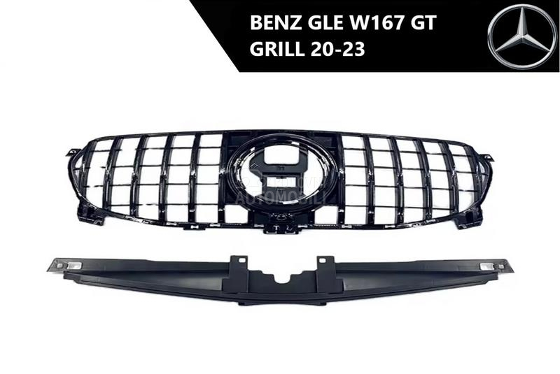 GLE W167 GT prednji grill