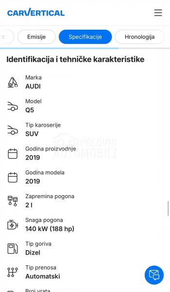 Audi Q5 2.0 TDI S LINE 190 Q