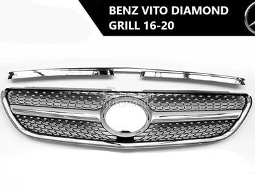 V vito diamond prednji grill za Mercedes Benz Ostalo od 2016. do 2020. god.