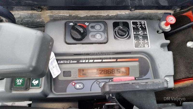 Kubota U35/ČEKIĆ/3 KAŠIKE/N0V