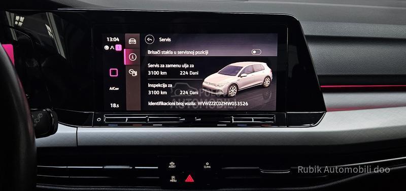 Volkswagen Golf 8 1.5 tgi DSG