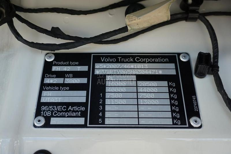 Volvo Volvo FH tegljač DOM1624