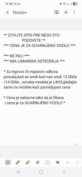 Peugeot Boxer L4H3 ZA T.R.G.O.V.C.E