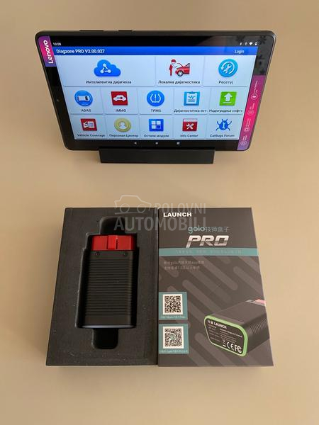 LAUNCH DIJAGNOSTIKA GOLO PRO 4.0 sa prevodom i tablet  4/64