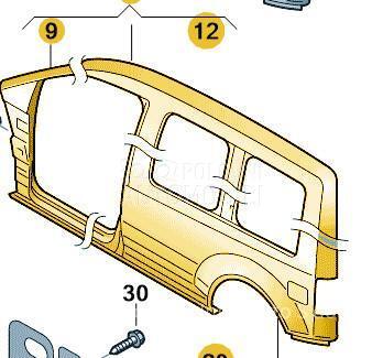 Polustranica komplet