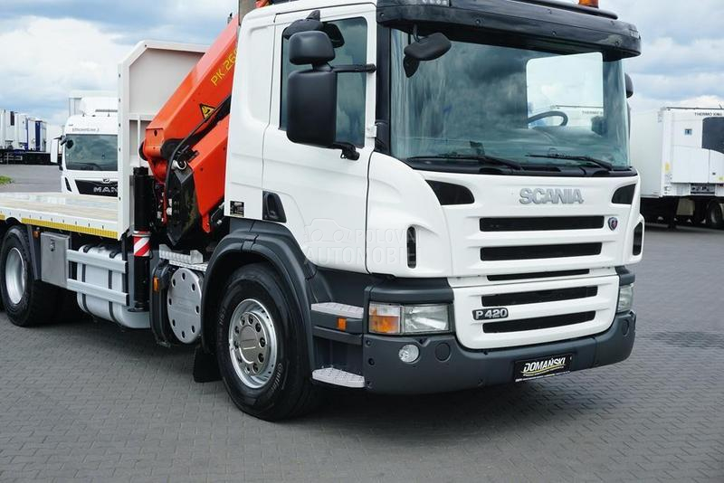 Scania P 420 platforma DOM1674