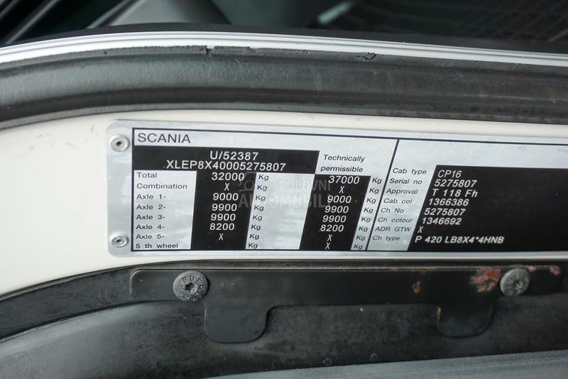 Scania P 420 platforma DOM1674