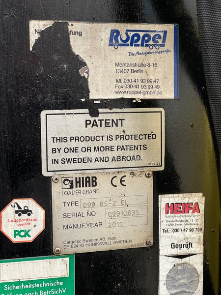 Volvo FM/X KIPER KRAN