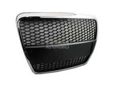 Maska Grill RS Crna Hrom C6 za Audi A6