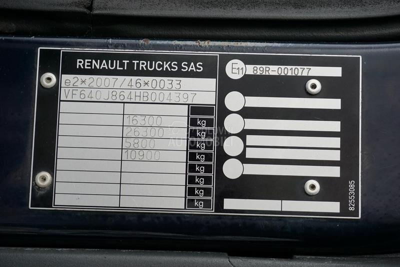 Renault D 16 cerada DOM1685