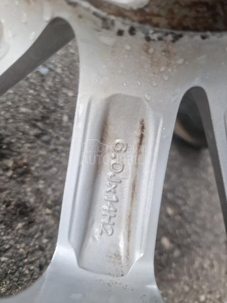 Aluminijumske felne  14" 5 x 100