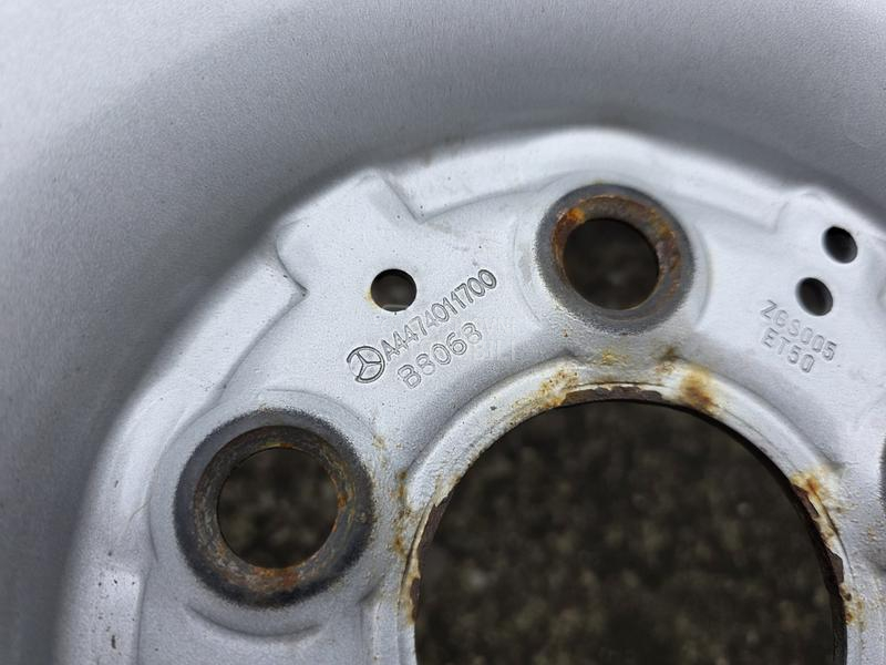 Čelične felne Mercedes 17" 5 x 112