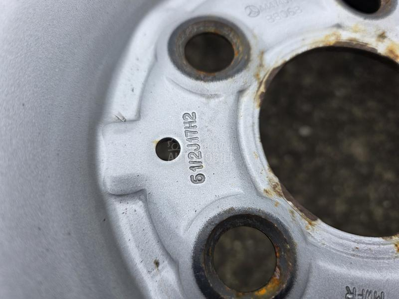 Čelične felne Mercedes 17" 5 x 112