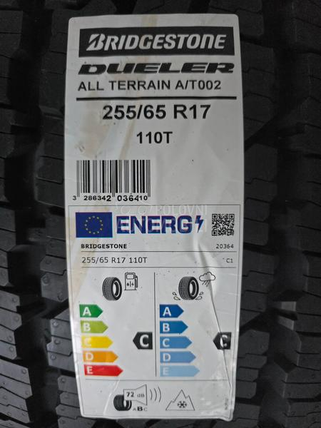Bridgestone 255/65 R17 Sve sezone