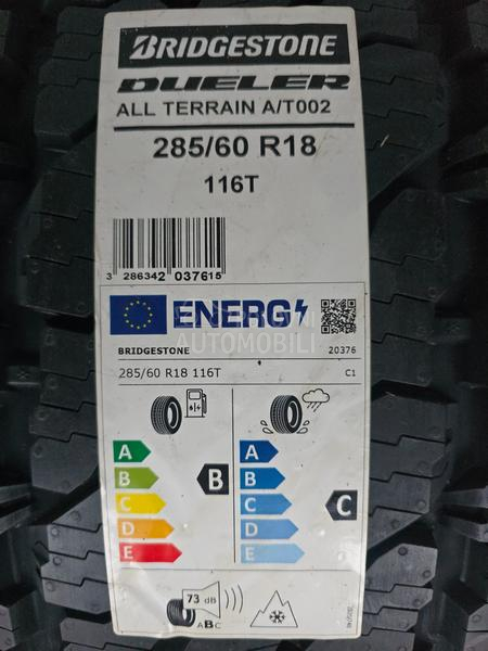 Bridgestone 285/60 R18 Sve sezone