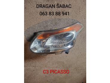 far levi za Citroen C3 Picasso od 2005. do 2014. god.