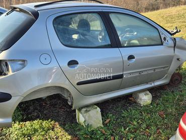 desna vrata za Peugeot 206 od 1999. do 2009. god.