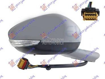 RETROVIZOR ELEK. SA GREJ.... za Peugeot 508 od 2015. do 2018. god.