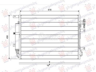 HLADNJAK KLIME 3.6 DIZEL za Land Rover Range Rover od 2002. do 2012. god.