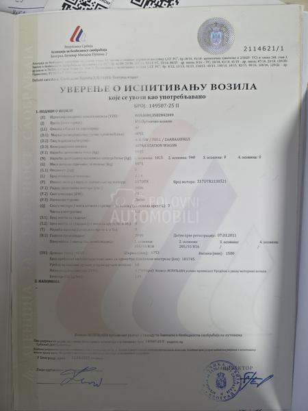 Opel Astra H 1.7 CDTI