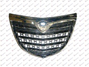 PVC MASKA HROM/CRNA -15 za Lancia Ypsilon od 2011. do 2024. god.