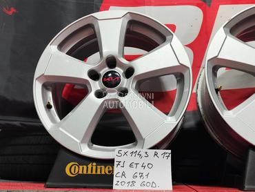 Aluminijumske felne  17" 5 x 114.3