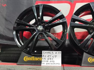 Aluminijumske felne  17" 5 x 114.3