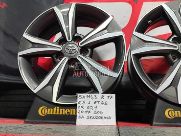 Aluminijumske felne  17" 5 x 114.3