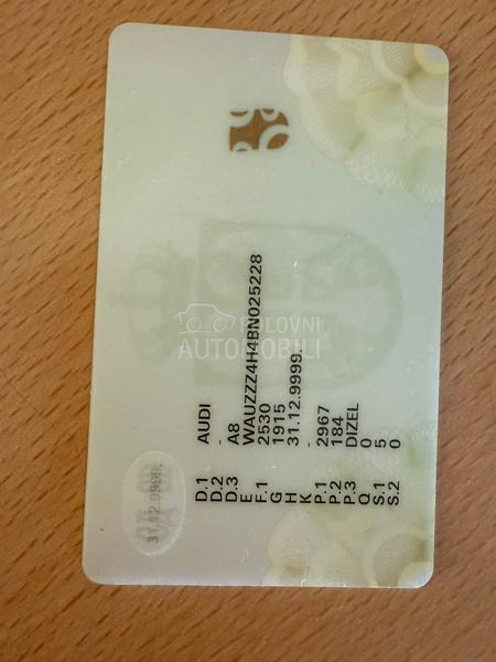 Audi A8 3.0 D QUATTRO