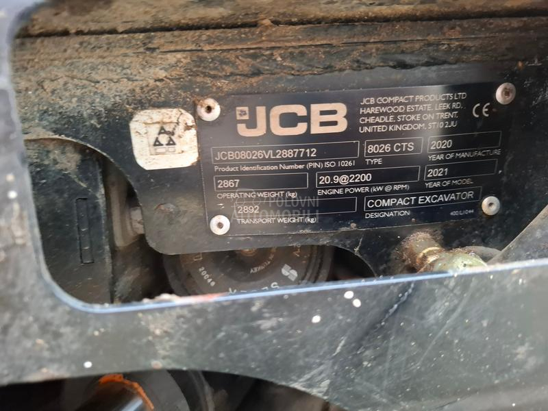 JCB 8026