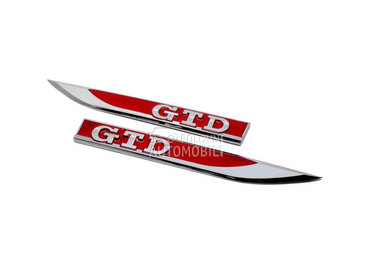 Znak za krilo GTD za Volkswagen Ostalo