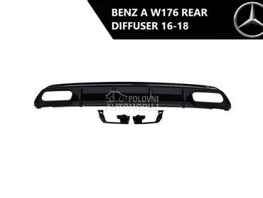 W176 zadnji difuzor za Mercedes Benz Ostalo od 2016. do 2018. god.