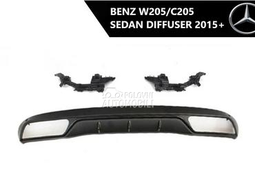 w205/c205 sedan zadnji difuzor za Mercedes Benz Ostalo
