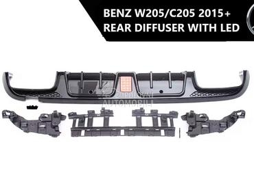 w205/c205 zadnji difuzor za Mercedes Benz Ostalo
