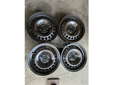 Čelične felne opel 15" 4 x 100