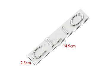 Znak natpis samolepljiv za Renault Clio