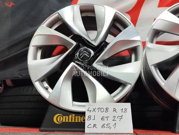 Aluminijumske felne  18" 4 x 108